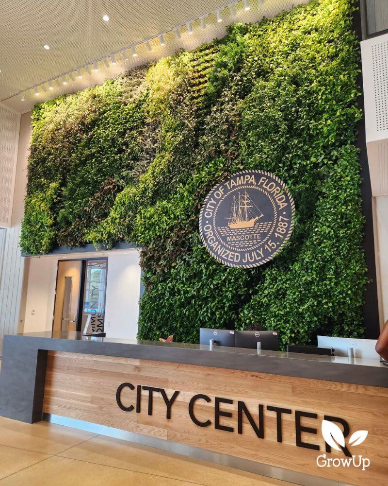 City of Tampa Living Wall